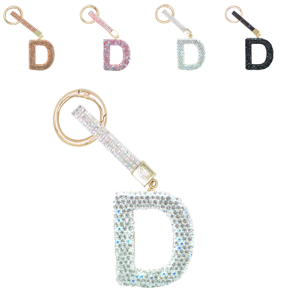 Letter Keychain D (5pcs/Pack) Letter Keychain D (5pcs/Pack)